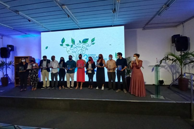 Prensa esteve presente pela segunda vez consecutiva no pódio do prêmio Prolagos. Imagem: Arquivo Pessoal | Reprodução