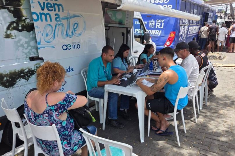 A concessionária também realiza atendimentos itinerantes no município