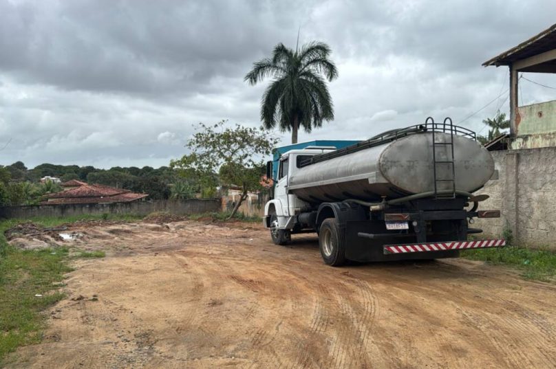 Ação integrada desmonta pontos clandestinos de abastecimento de água, em São Pedro da Aldeia / divulgação