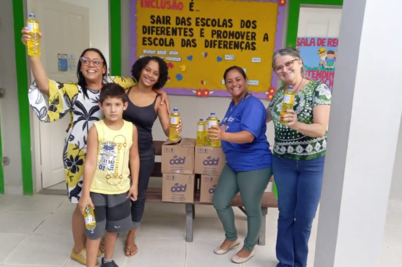 Em Búzios, o ponto de coleta fica na  Instituto Educacional de habilitação profissional e formação Integral (Inefi), Foto divulgação