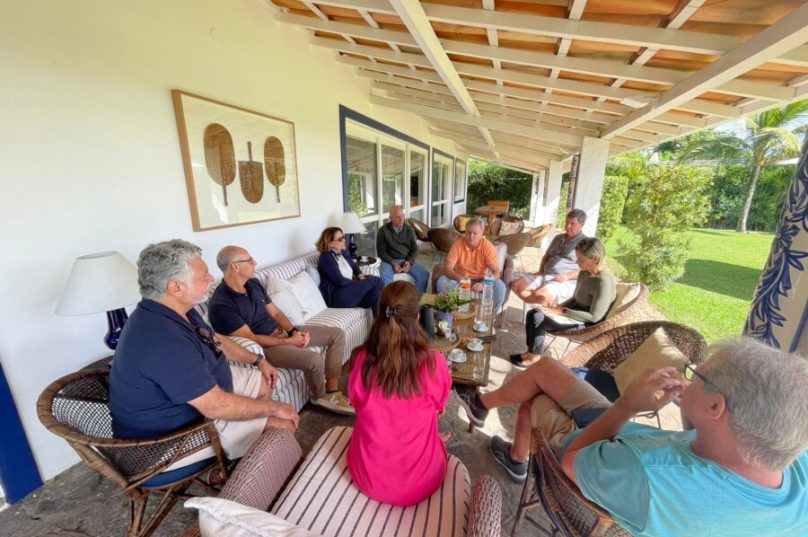Associados Amanrasa com o prefeito Alexandre Martins - Foto Amanrasa