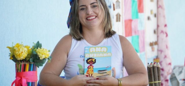 “Ana Buziana” é fruto de um projeto de leitura desenvolvido por Letícia Sardinha com alunos da rede municipal / Foto: Divulgação