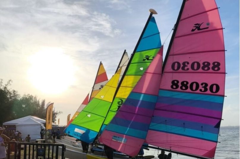 O evento reuniu 23 categorias de embarcações, incluindo windsurf, kitesurf e wingfoil (Foto: Divulgação)