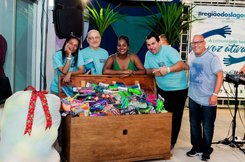 Associação do Jadrim comemora brinquedos recebidos