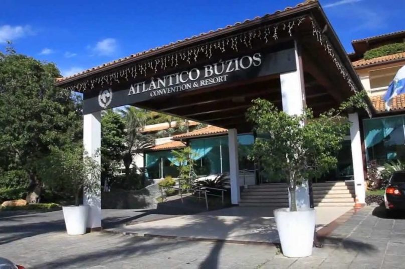Fachada do Hotel Atlântico Búzios