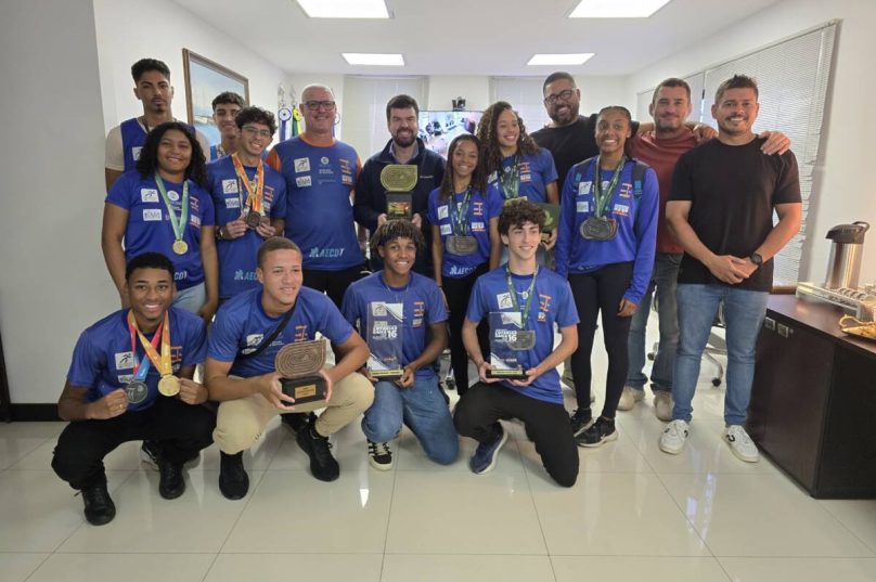 Macaé conquista título nacional no atletismo feminino e discute criação de Centro Esportivo com pista e parque aquático / foto Ana Chaffin