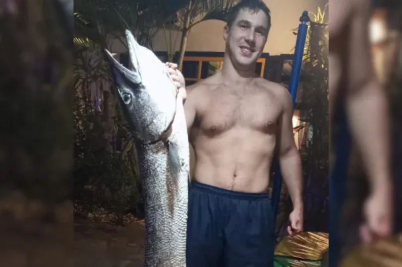 Bruno Soares Caneppele, mergulhador e veterinário, foi encontrado morto após entrar no mar na Praia de José Gonçalves, em Búzios / foto reprodução das redes sociais