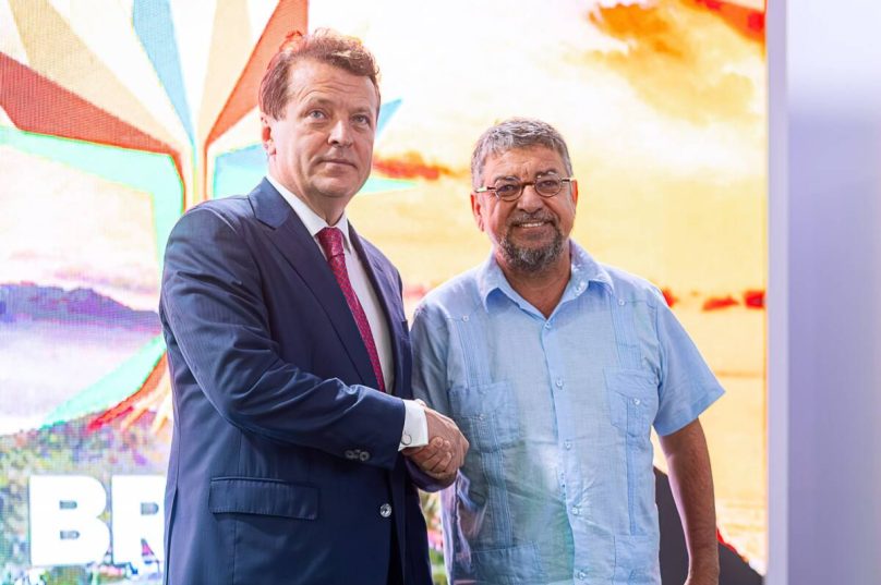 Em pronunciamento, o prefeito expressou compromisso com a construção de um novo modelo de governança mundial / foto divulgação
