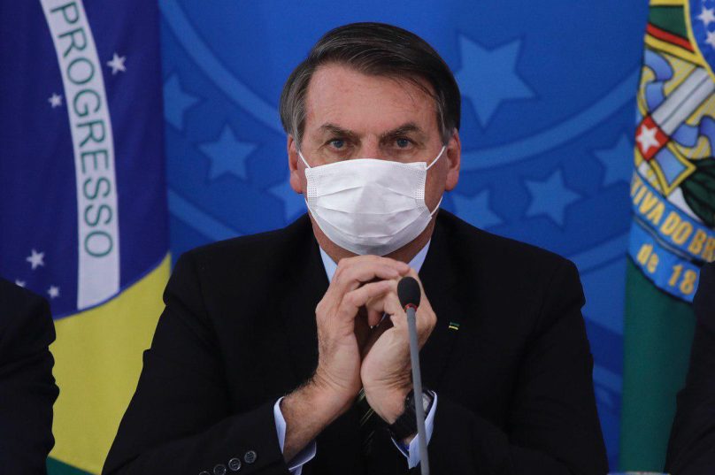 Presidente Jair Bolsonaro tem criticado o alcance da CPI, e defende que seja ampliado para que se investigue também as ações de governadores e prefeitos. Imagem: Poder 360 | Reprodução