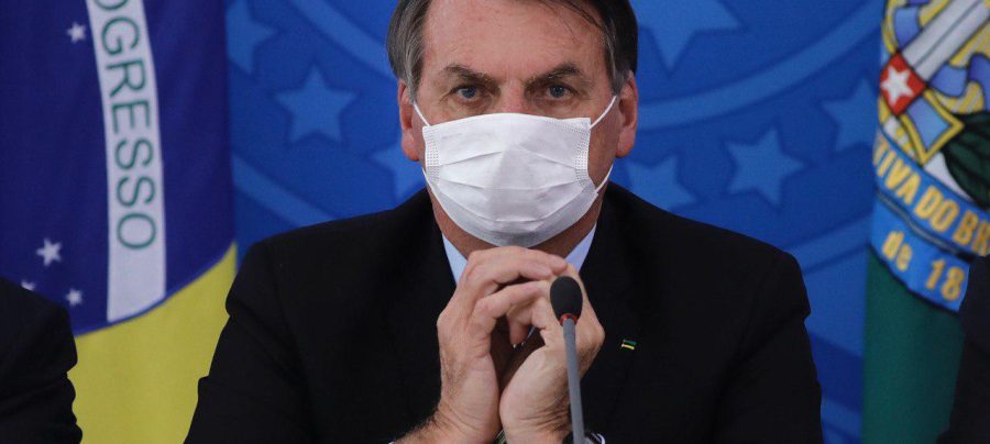 Presidente Jair Bolsonaro tem criticado o alcance da CPI, e defende que seja ampliado para que se investigue também as ações de governadores e prefeitos. Imagem: Poder 360 | Reprodução