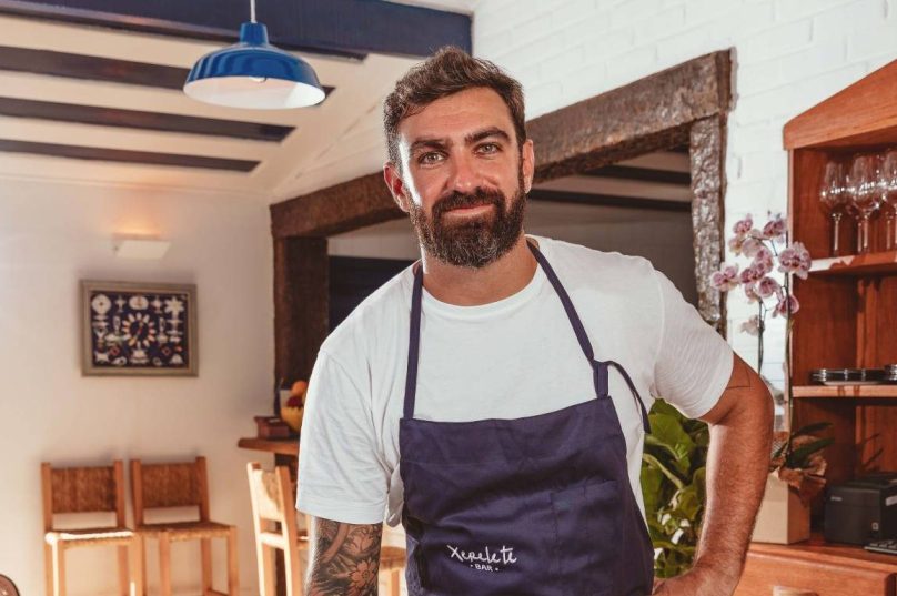 Chef Bruno Katz, criado em Búzios e à frente do Xerelete