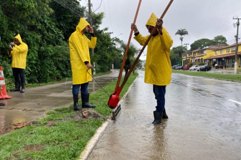 Búzios registra 60mm de chuva e prevê mais 90mm neste sábado; prefeitura mantém plantão com força-tarefa / foto divulgação