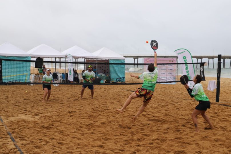 Campeonato de Beach Tennis acontece em Costazul. Foto Allexandre Costa