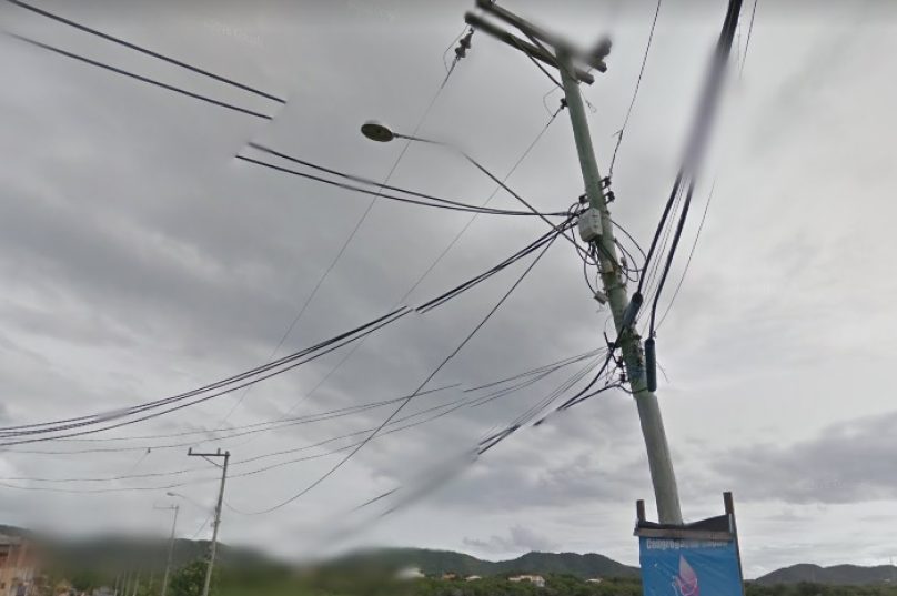 Foto ilustrativa da rua onde correu a execução