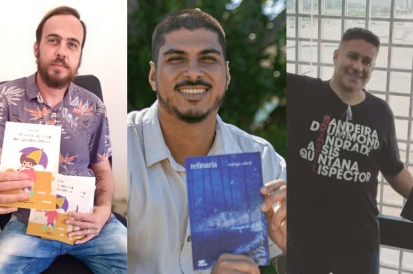 Autores e seus livros/ Reprodução