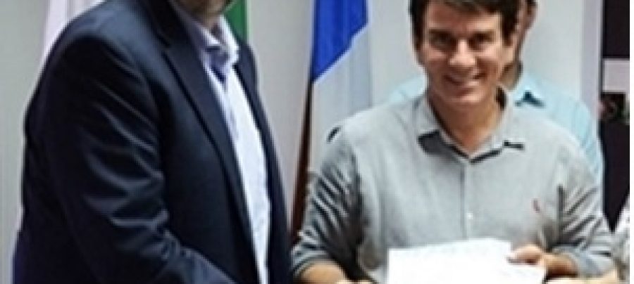 Presidente da Prolagos Carlo Roma e prefeito de Búzios André Granado