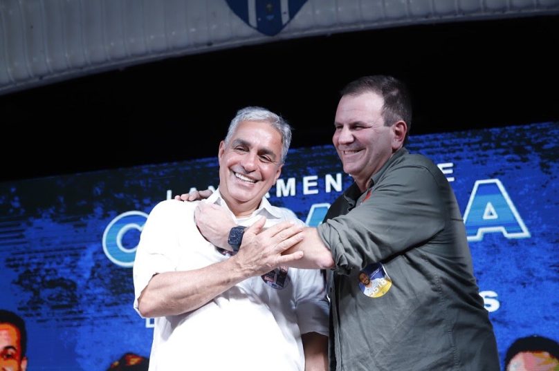 Ceciliano recebe o apoio de Eduardo Paes