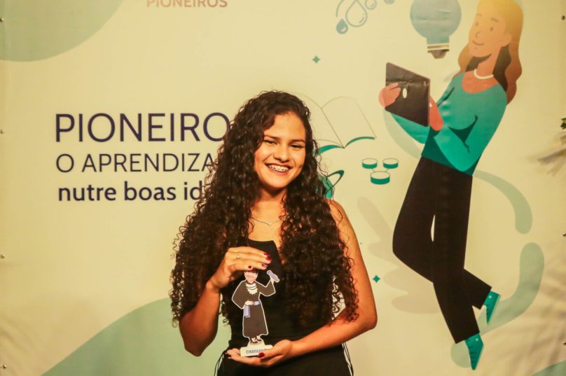 Chayanne Vitória dos Santos foi beneficiada por diversos programas socioambientais da Prolagos. | Imagem: Divulgação