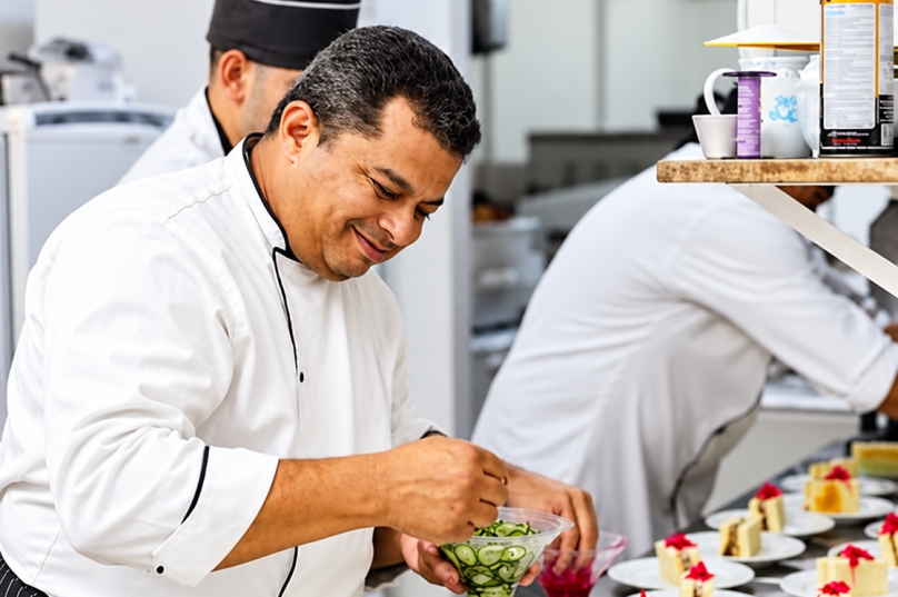 Chefs residente, Paulo Cordeiro, para o festival gastronômico Les Pantagruels 2026, realizado no Le Relais La Borie, em Búzios.