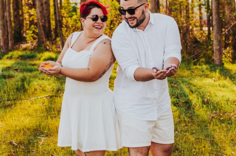 Cintia e Bruno casam em julho de 2024 e já começaram a eternizar cada momento do planejamento-Foto Alisson Ferreira