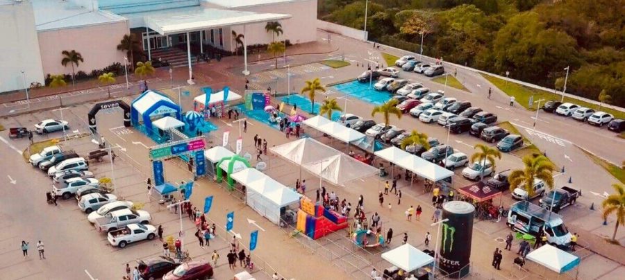 Evento será na área do estacionamento do centro comercial. Imagem: Park Lagos | Divulgação