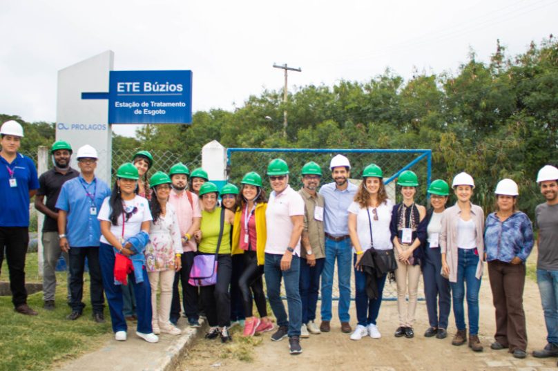 Comitiva da Unesco visita Estação de Tratamento de Esgoto de Armação dos Búzios