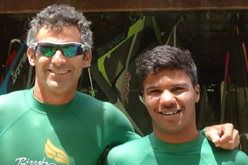 Bimba e o jovem velejador