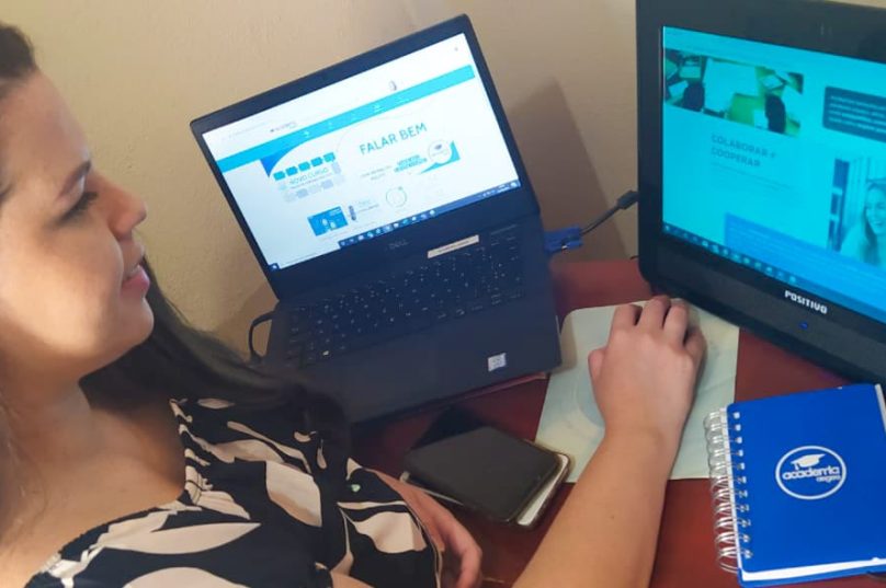 Danielly Carvalho, do setor de Serviços, faz parte da turma de formação em Processos Gerenciais. Imagem: Prolagos | Divulgação