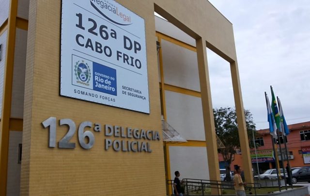 Delegacia de Cabo Frio (126 DP). Imagem: Reprodução.