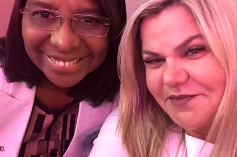 Deputada e Patricia Cardinot