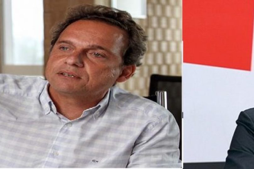 Prefeito de Macaé Dr. Aluizio e deputado Julio Lopes