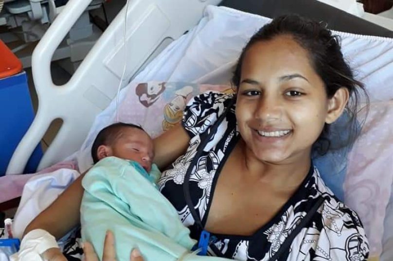 Duda e o bebê
