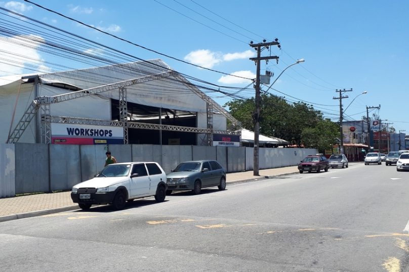 Espaço que receberá lojistas para o Natal fica localização no bairro Jardim Marilea_Foto_Divulgação