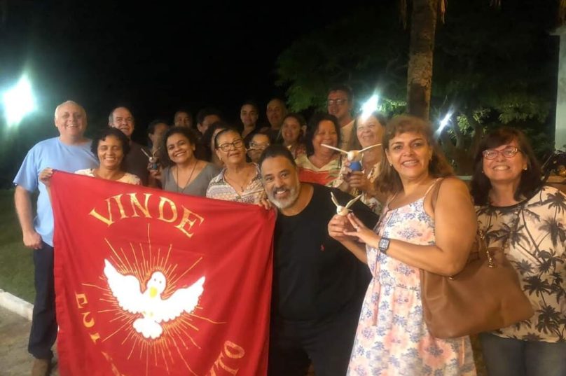 Representantes da Festa do Divino em Búzios