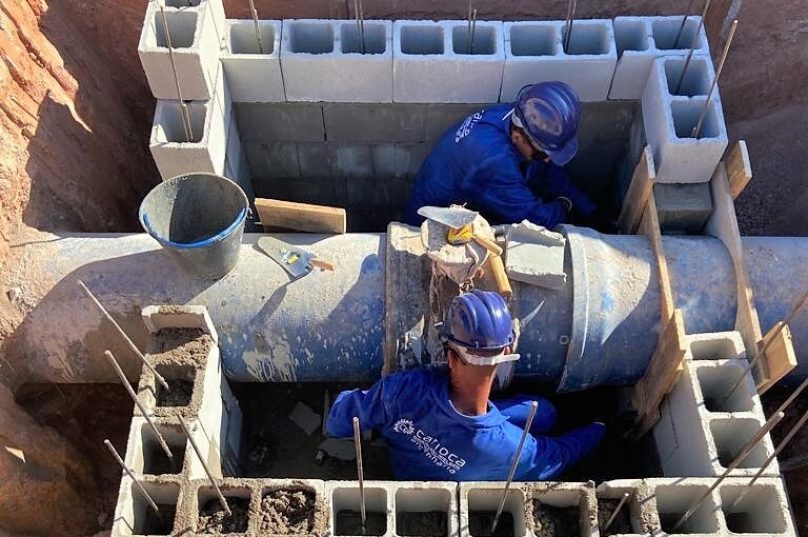 Este mês, a concessionária começou parte de obras mais específicas da adutora do Contorno