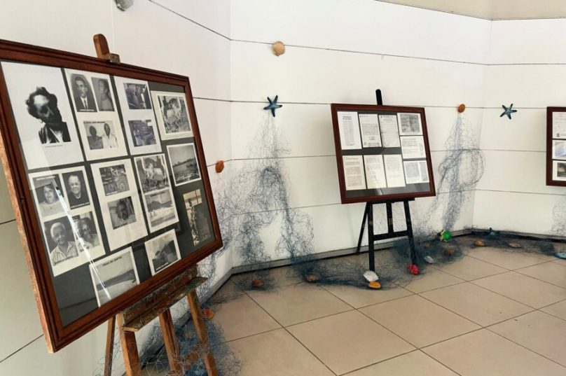 Exposição no Parque dos Pássaros reúne fotos e documentos sobre a história de Rio das Ostras. Visitação gratuita até 22 de junho / foto divulgação