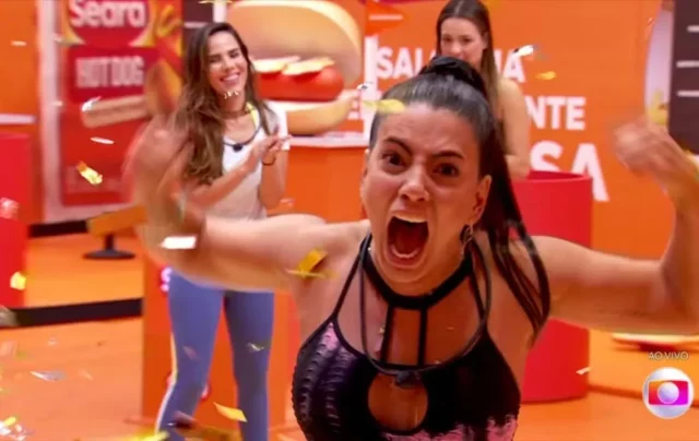 Fernanda vence a sétima Prova do Líder do BBB 24 — Foto: Globo