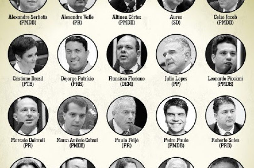 Filhos da puta temer