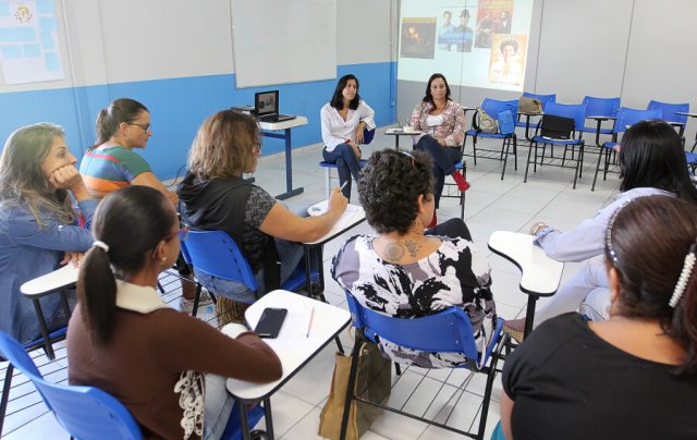Curso de Formação no Centro Carolina Garcia. Foto: Bruno Campos/Prefeitura de Macaé