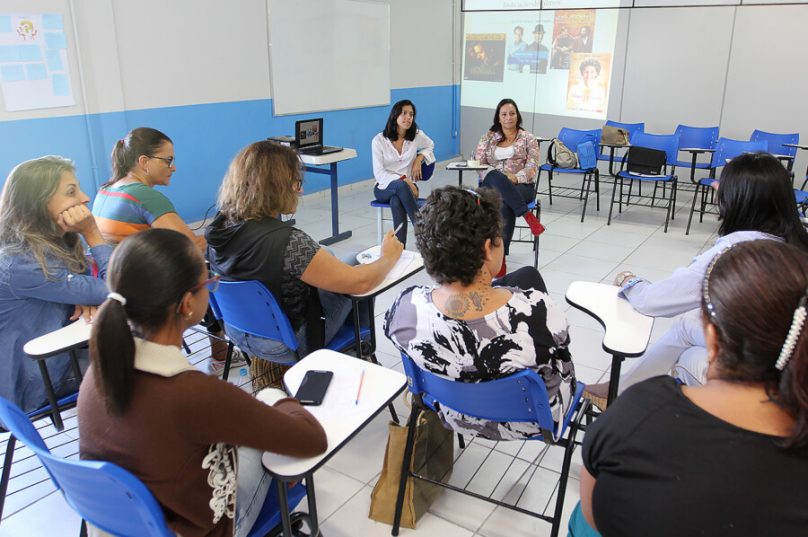 Curso de Formação no Centro Carolina Garcia. Foto: Bruno Campos/Prefeitura de Macaé