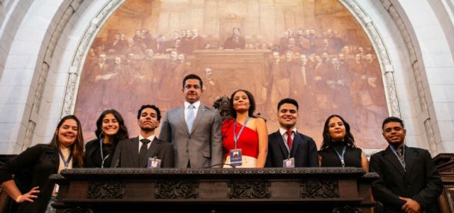 Foto Octacílio Barbosa parlamento juvenil alerj