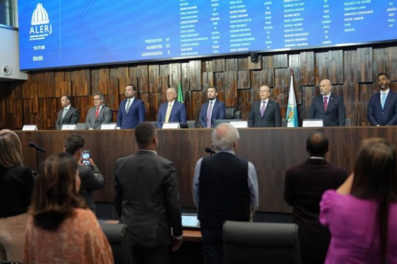 A Alerj abriu a 3ª Sessão Legislativa da 13ª Legislatura com destaque para segurança pública, Reforma Tributária e investimentos estratégicos para 2025 / Foto Thiago Lontra e Octacílio Barbosa