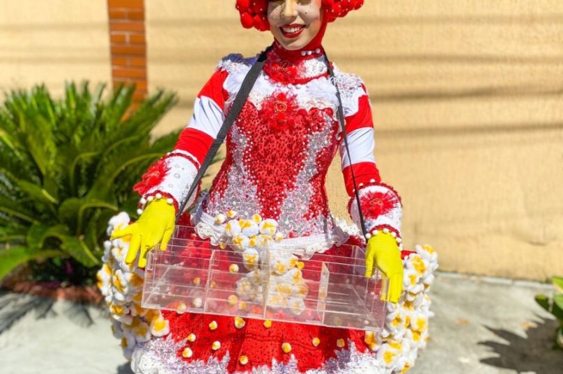 Foto personagem pipoca