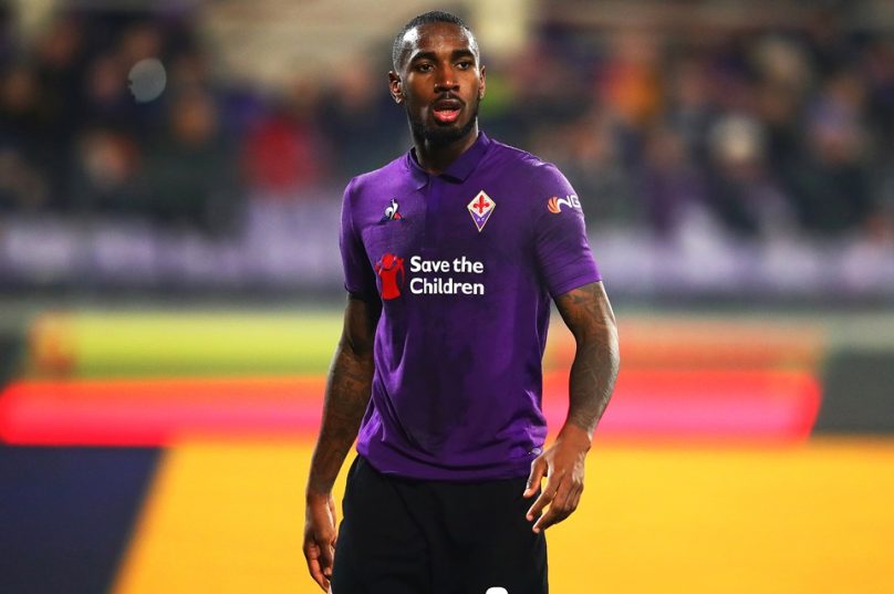 FLORENCE, ITALY - FEBRUARY 09: Gerson of ACF Fiorentina looks on during the Serie A match between ACF Fiorentina and SSC Napoli at Stadio Artemio Franchi on February 09, 2019 in Florence, Italy. (Photo by Chris Brunskill/Fantasista/Getty Images)