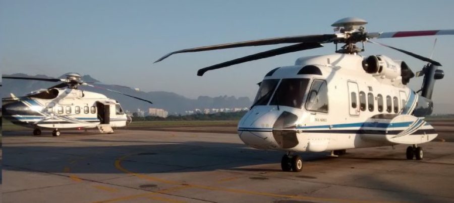 Foto: Helicópteros modelo S-92 / Divulgação – Omni]