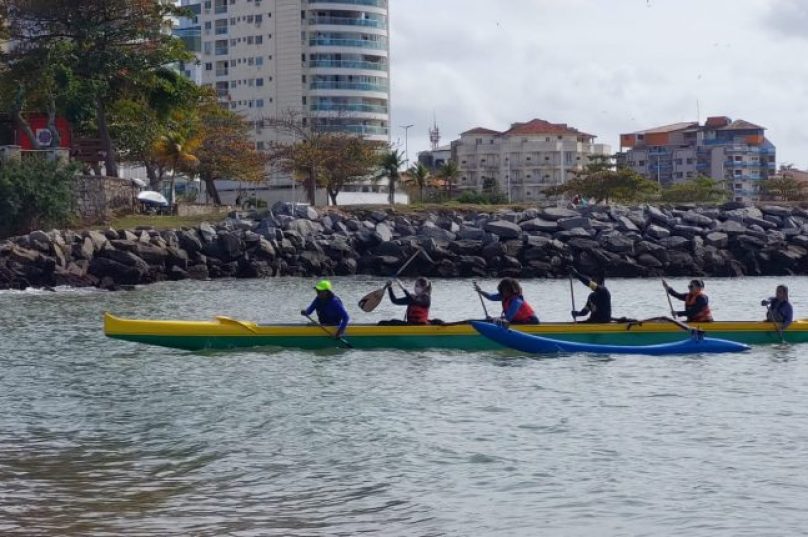 1° etapa do Campeonato foi realizada na Lagoa Imboassica, em Macaé. Foto Divulgação.