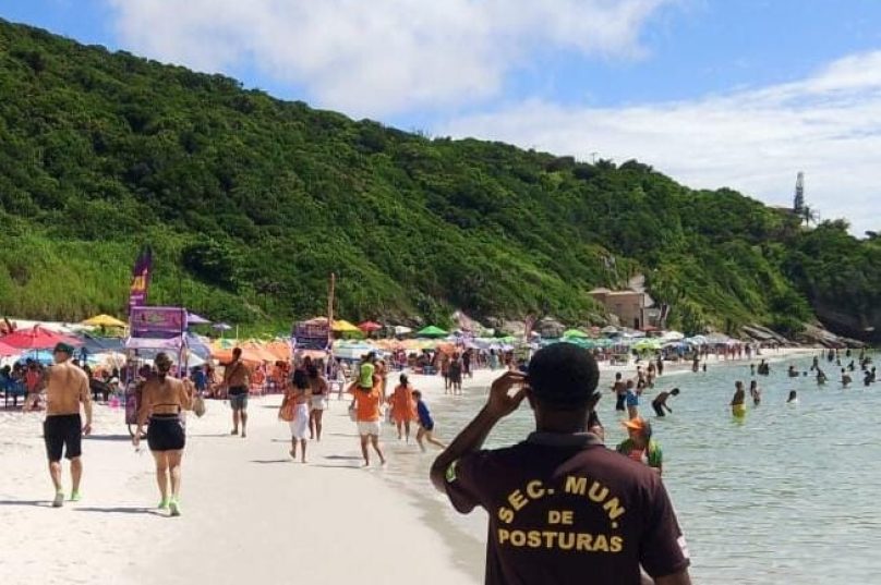 Ação nas praias de Arraial do Cabo / Divulgação