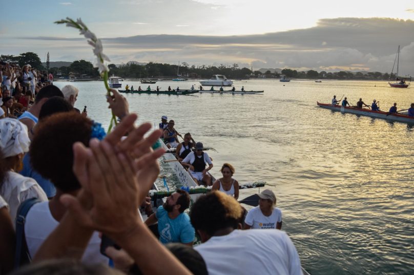Celebração à Iemanjá pelo terreiro Kwê Ase de Oyá, 2020. | Imagem: Matheus Coutinho.