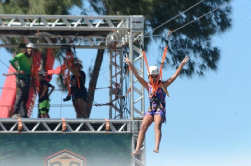 Gratuito e aberto ao público, o evento trará uma tirolesa de 70 metros. (Foto: Divulgação)