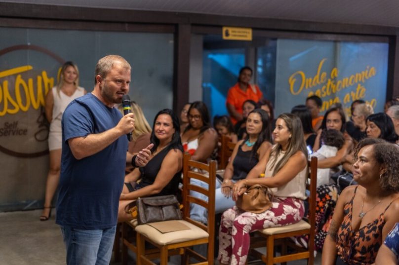João Carrilho também  falou às mulheres no evento